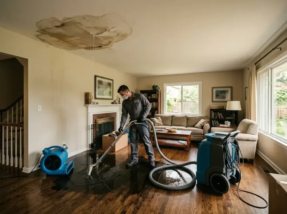 attic-pipe-burst-ceiling-drip-008 — frequently asked questions, Water Damage Restoration & Carpet Care in Forestville, OH